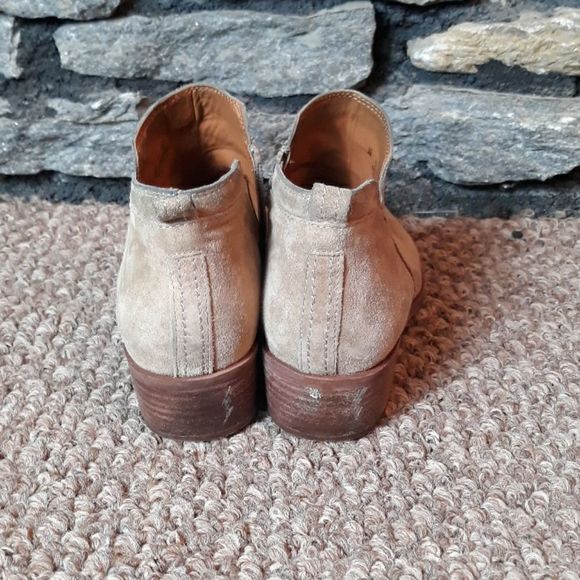 Franco Sarto leather ankle booties sz 6 - Picture 4 of 7